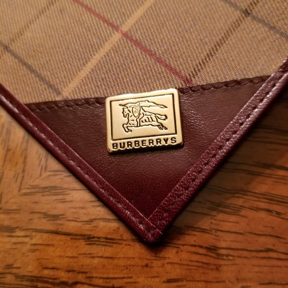 RARE Vintage Burberrys Check Wallet w/ coin purse - Picture 2 of 11